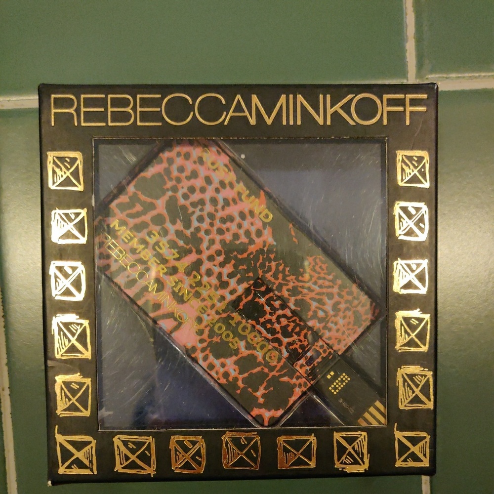 Rebecca Minkoff USB Credit Card flash drive Pink